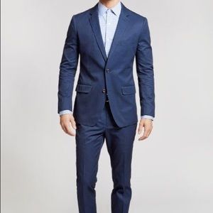 Bonobos foundation cotton navy suit!